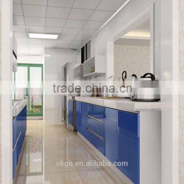 Popular Design Modern High Gloss Lacquering Finish Kitchen Doors photo-6
