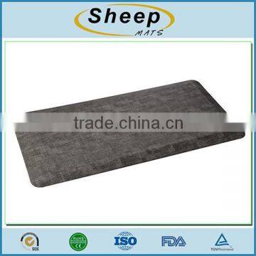 Comfortable office standing anti fatigue waterproof fire proof mat