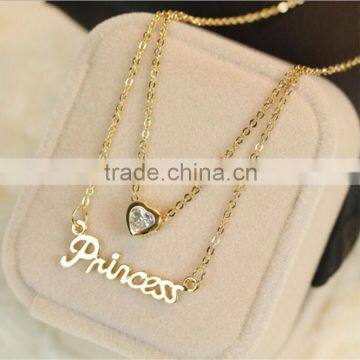 New Pure 18K Rose Gold Necklace Women Perfect Chain Necklace