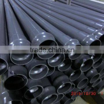 High quality pvc piping/black rigid pvc pipe manufacturer