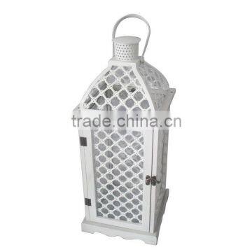 Good Looking Set of 2 Wooden Lanterns photo-2