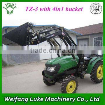 Good quality farm tractor front end loader with 4in1bucket