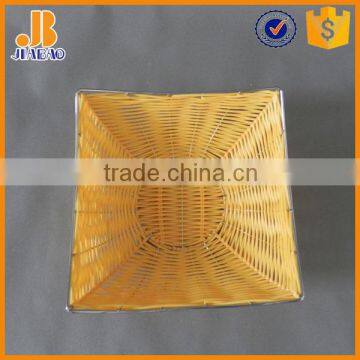 Wicker Yellow Bread Baskets