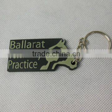 Promotional custom soft-PVC key chain