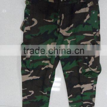Custom Cotton Polyester Twill Jungle Camouflage Sylria Outdoor Tactical Suit