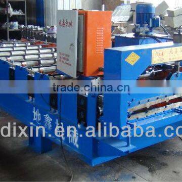 DX 1050 cheap trapezoidal aluminum profile rolling machine