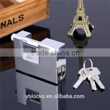 Hardened Steel Armoured Rectangle Iron Padlock photo-2