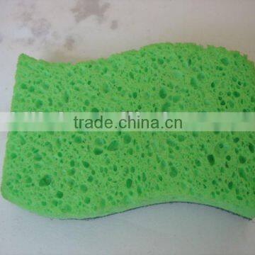 green cellulose sponge