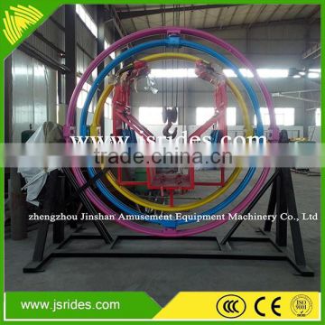 Top selling theme park game human gyroscope for amusement park