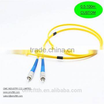 High quality China-made FC-ST SM Duplex Fiber optic patch cord