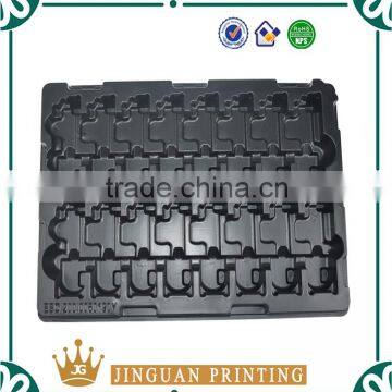 ESD Electronic Component Black Blister Tray