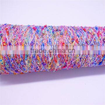 big loop acrylic fancy knitting yarn multicolor china a-rella brand