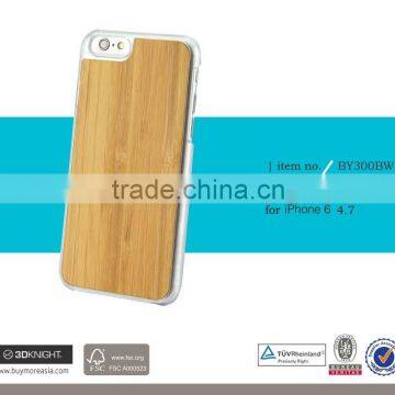 Laser Engraved Blank Customized Design Wholesale Cell Phone Case For IPhone 6 Wooden Case