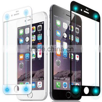 HUYSHE 3d smart touch tempered glass screen protector for iphone 6 full cover tempered screen protector