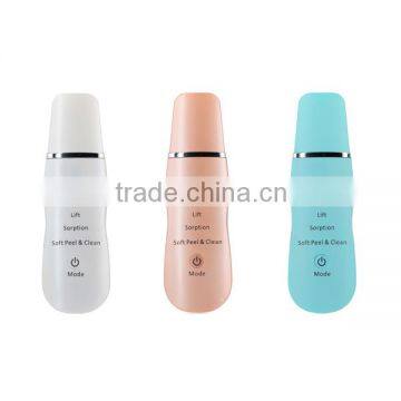 Skin Care Device Beauty Machine Skin Deep Cleansing Ultrasonic Scrubber For Home Use photo-2