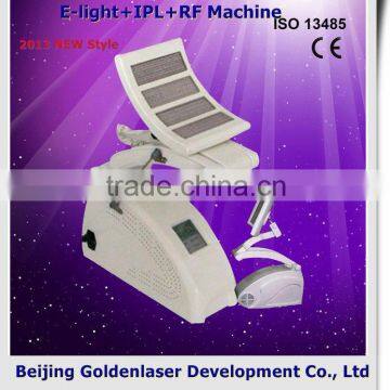 2013 New design E-light+IPL+RF machine tattooing Beauty machine mannequin heads for hairdressing