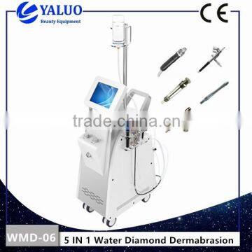 Acne Removal 5 IN 1 Water Oxygen Skin Oxygen Facial Hyperbaric Equipment Moisturizing Jet Peel Machine With Diamond Dermabrasion Skin Rejuvenation Hydro Dermabrasion Machine