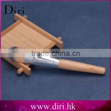 Hot sale Cosmetic brush single bamboo handle mask blush foundation brush powder brush