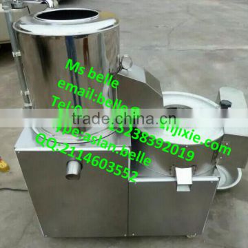 high efficiency potato peeling cutting machine/potato slicing machine