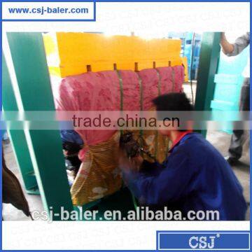 CE certificate more than 20 years Factory high quality compactor for used clothes