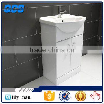 Hebei glazed ceramic vanity cabinet wash basin