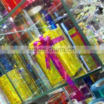 colored PET metalized film for glitter powder and sequins