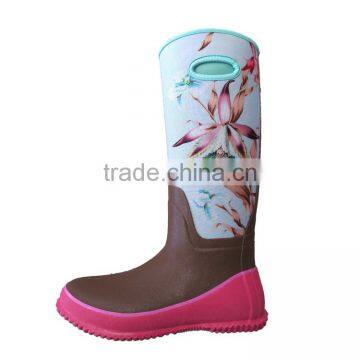 Sexy Ladies Neoprene Rubber Wellingtons