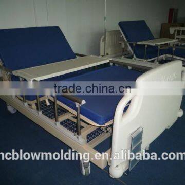 OEM Plastic Material Headboard Steel Folding Medical Bed for Sale photo-3