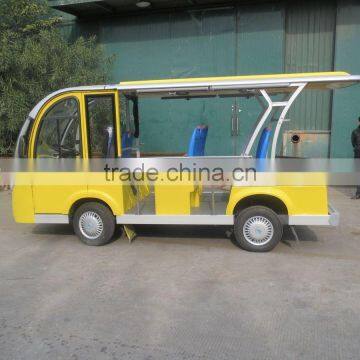 2015 Yellow Customized Electric Tourist Bus photo-5