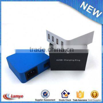 Ce Rohs 5v 5a 4 Port Usb Wall Charger for Travel photo-2