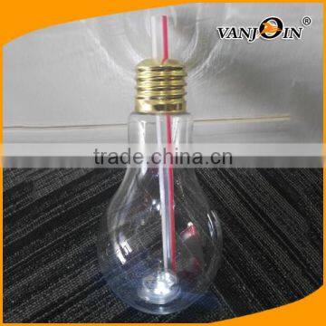 500ml 700ml Clear Light Bulb Drink Container PET Drink Bottle photo-4