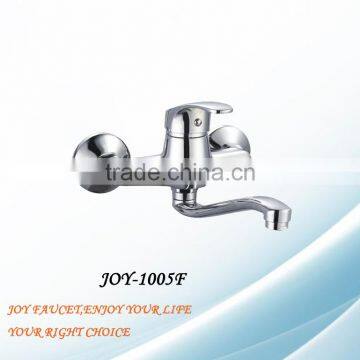 chrome kitchen waterfall faucet