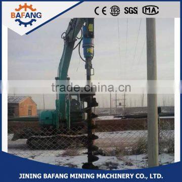 Hydraulic Tree Planting Earth Drill Post Hole Digger for Pole photo-3