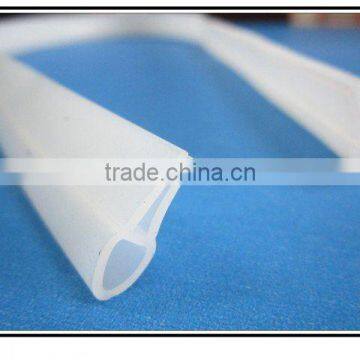 Soft Milky-white Waterproof Silicone Weather Strips