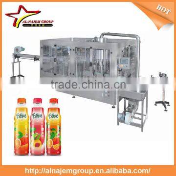 Door to Door service bottle filling machine with juice line