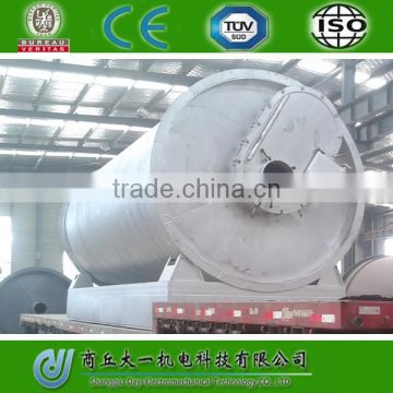 Green Type New Conditon Machine Refining Tyre Wast To Fuel Pyrolysis Plant 10-12Ton /Day