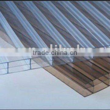 4-18mm UV-protection Red Polycarbonate Hollow Sheet photo-5