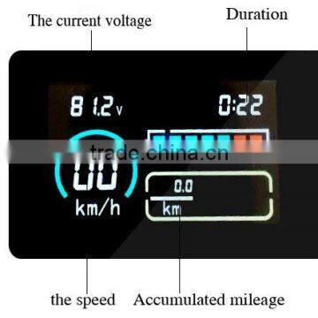 Leadway Waterproof 72V Lithium Battery Scooter Speedometer (W5L-a485) photo-2
