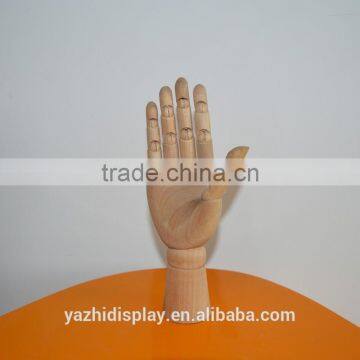 Hot Sale Wood Mannequin Hand for Gloves Display photo-2