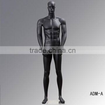 New Original Fashion male ADM-A-Glossy black male dummy mannequin