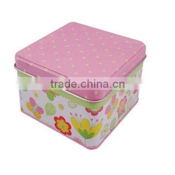 wholesale square single watch tin boxes