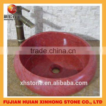 Irregular Shape Marble Hand Washing Stone Wash Basin photo-2