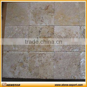 unique travertine tile