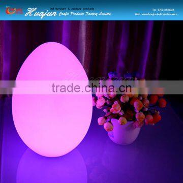 IP68 Mini Decorative Multi Color Changing Modern Hotel Indoor Outdoor Deck Table Led Egg Shape photo-6