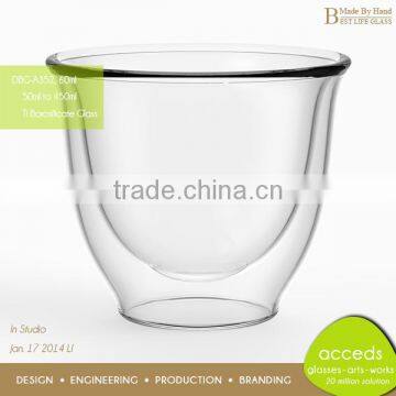 Double Wall Creative Fancy Pyrex Arabic Tea Glass