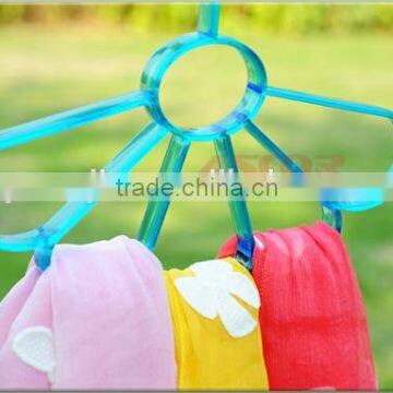 Flower Shaped Belt Hanger, Plastic Scarf Hanger photo-5