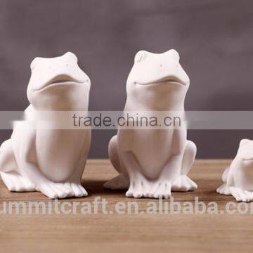 Miniature Ceramic Porcelain Animal Ceramic Frog Figurines photo-4