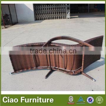 Casual Sunbathing Lounge Swimming Pool Rattan Chair photo-5