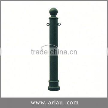 Arlau Square Decorative Cast Iron Road Bollard,Customize Bollard Parking Post,Road Safty Bollard