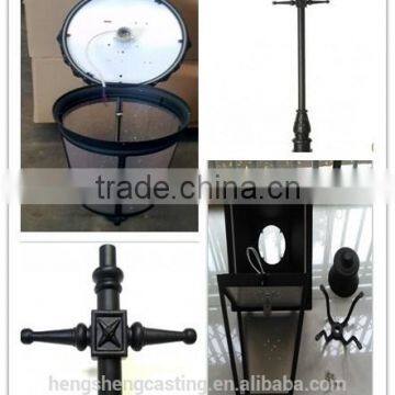 Spanish Style Street Cast Iron Antique Lighting Pole photo-3
